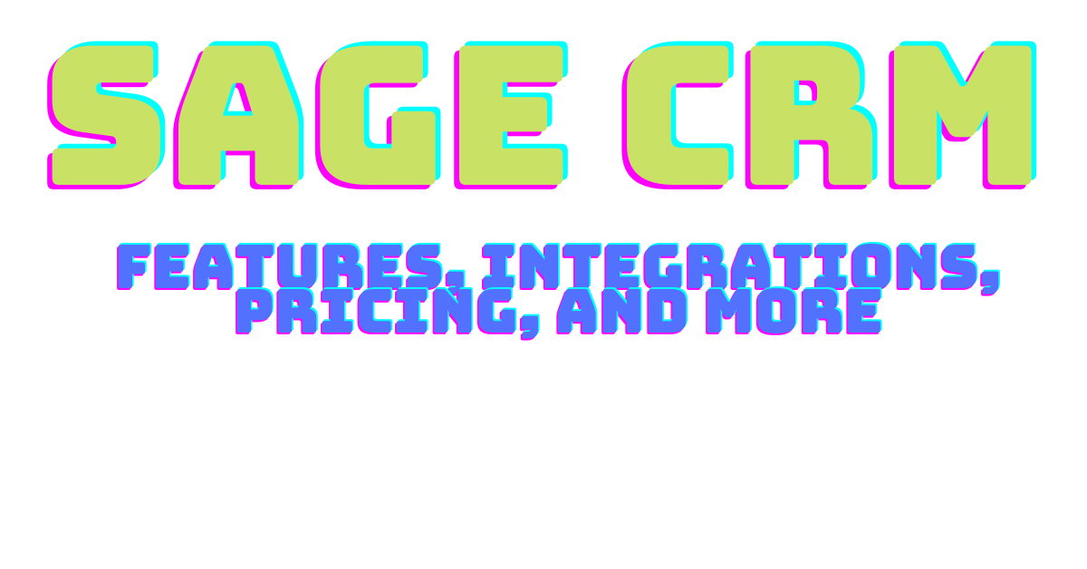 Sage CRM title
