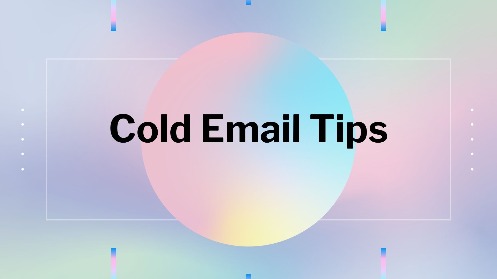 cold email tips