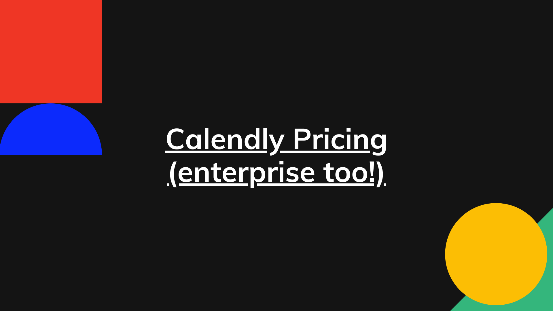 Calendly Pricing – Prices for All Plans, Including Enterprise