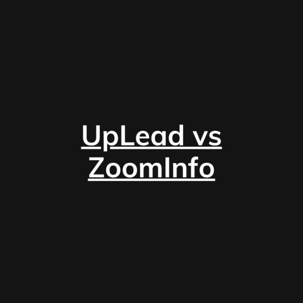 UpLead vs ZoomInfo