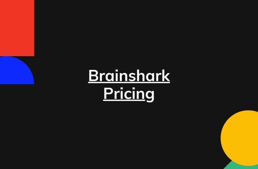 Brainshark Pricing