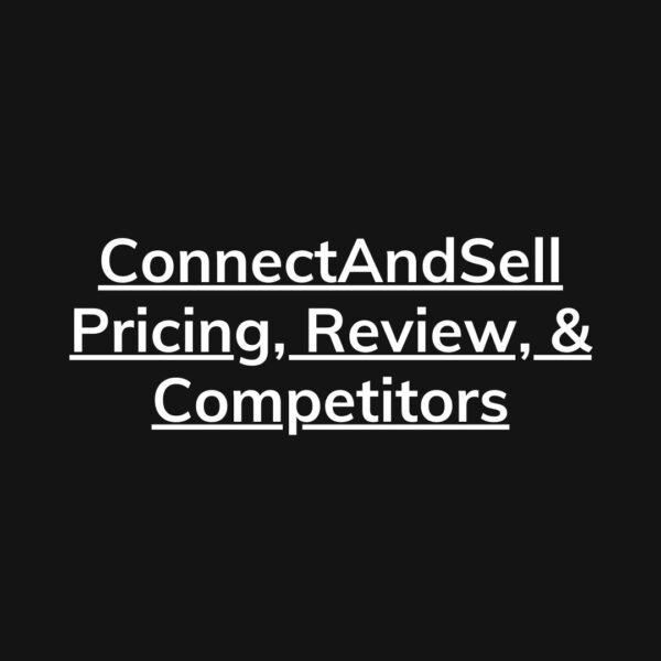 Connect and Sell Pricing