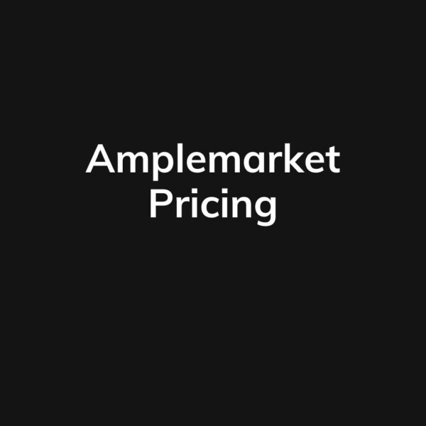 Amplemarket Pricing