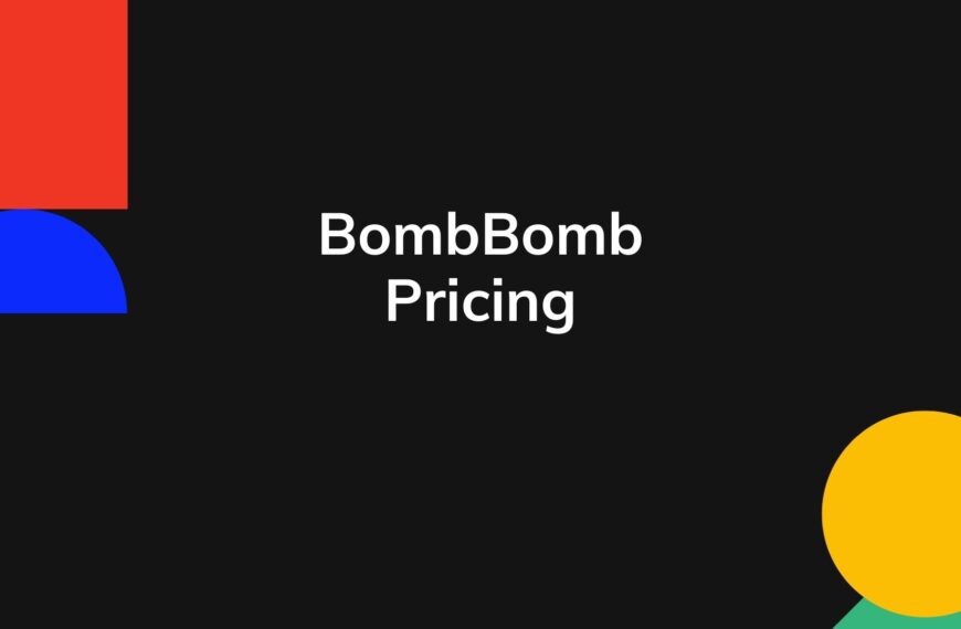 BombBomb Pricing