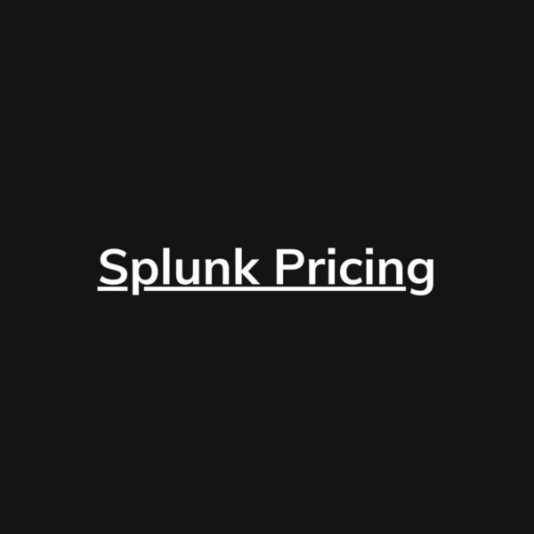 Splunk Pricing