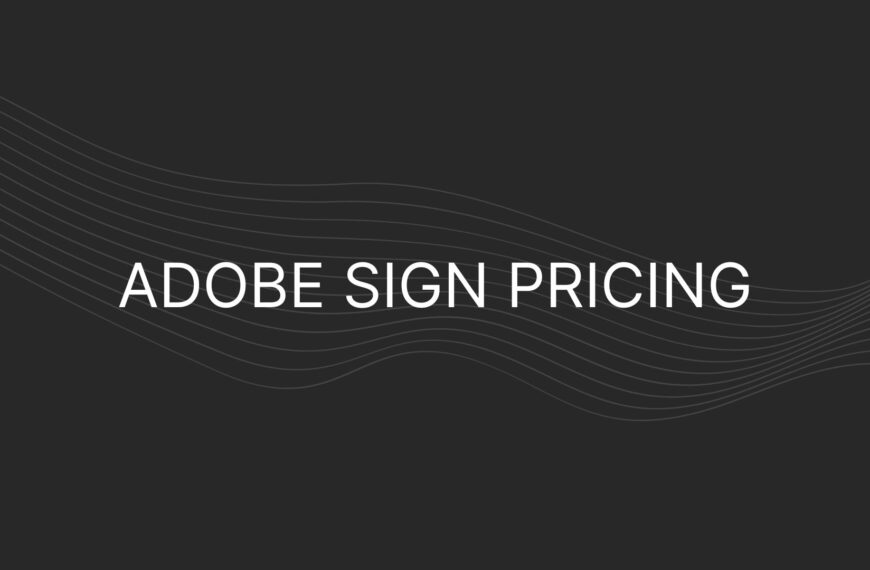 Adobe Sign Pricing – Actual Prices For All Plans, Enterprise too.