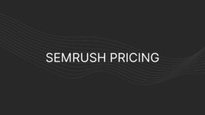 semrush pricing