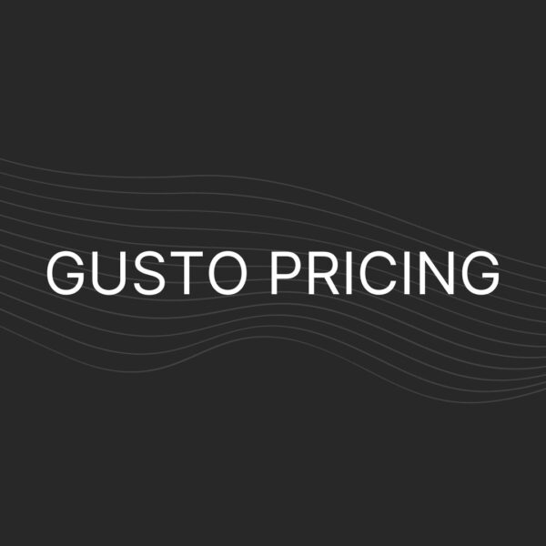 gusto pricing
