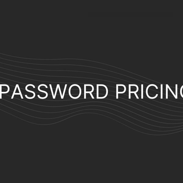 1Password pricing