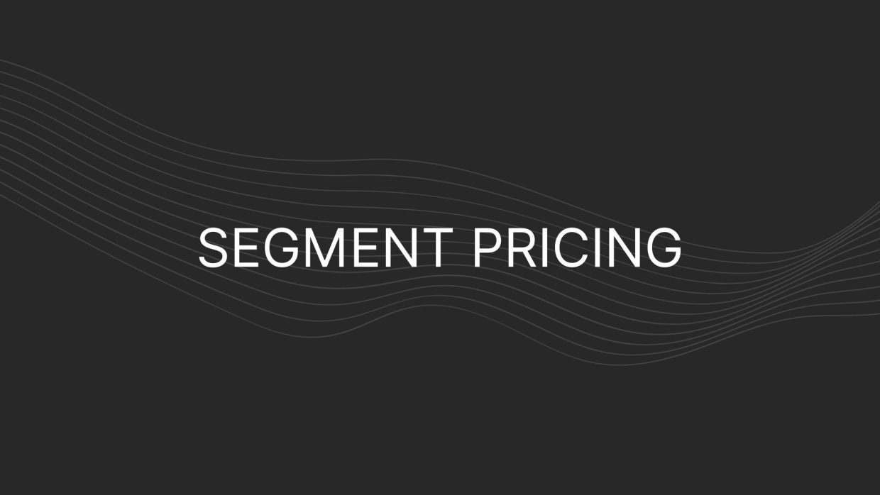 segment pricing