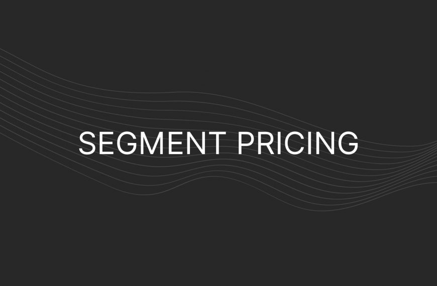 Segment Pricing – Actual Prices for All Plans
