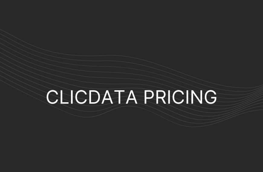 ClicData Pricing – Actual Prices For All Plans