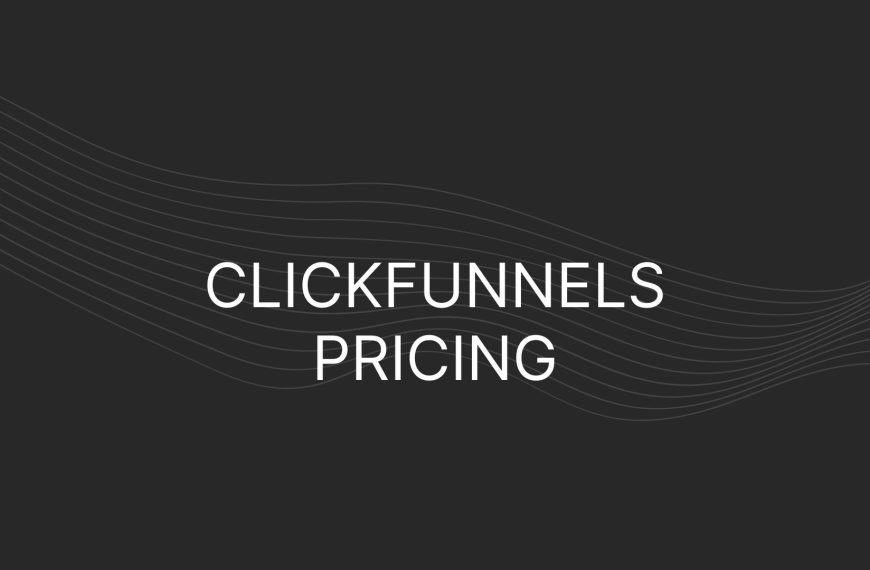 ClickFunnels Pricing