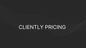 Cliently Pricing