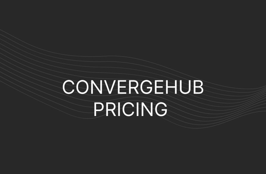 ConvergeHub Pricing