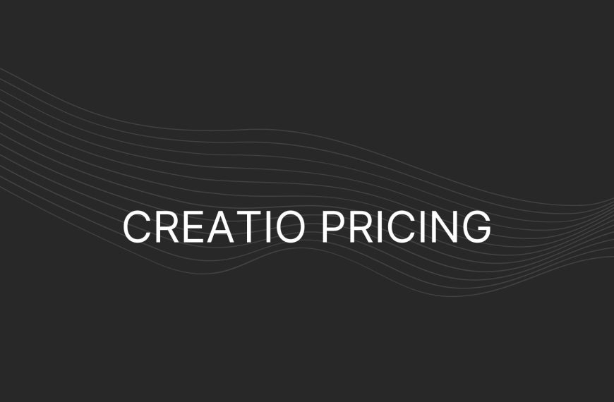 Creatio Pricing