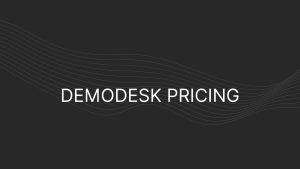 Demodesk Pricing