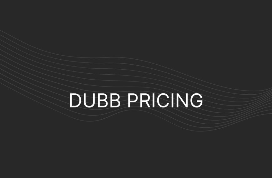 Dubb Pricing