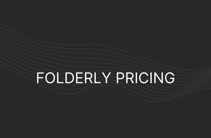 Folderly Pricing