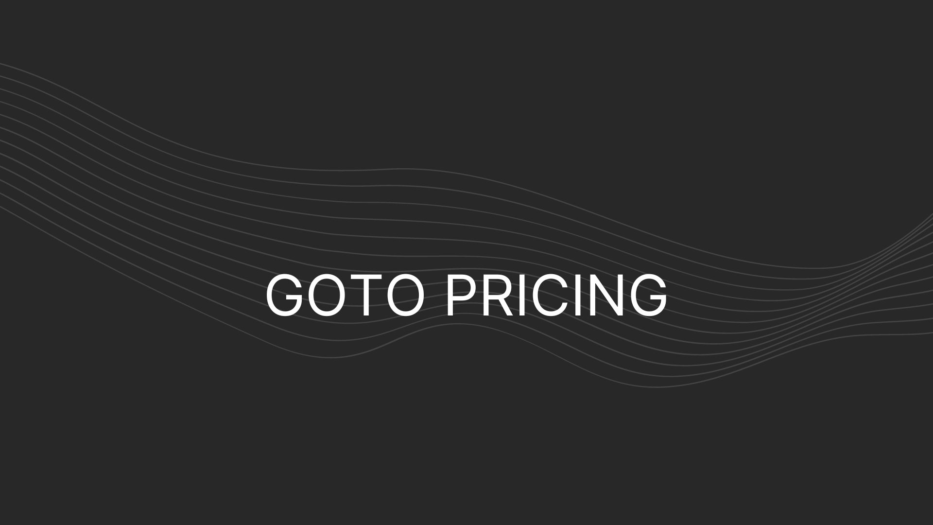 GoTo Pricing