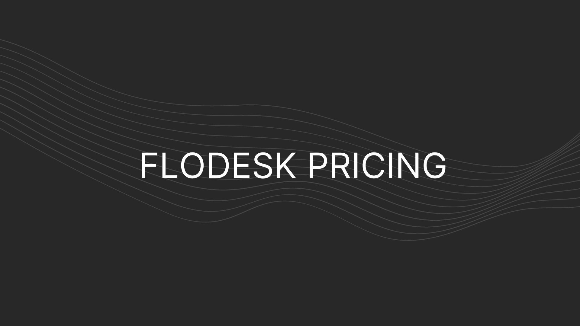 flodesk pricing