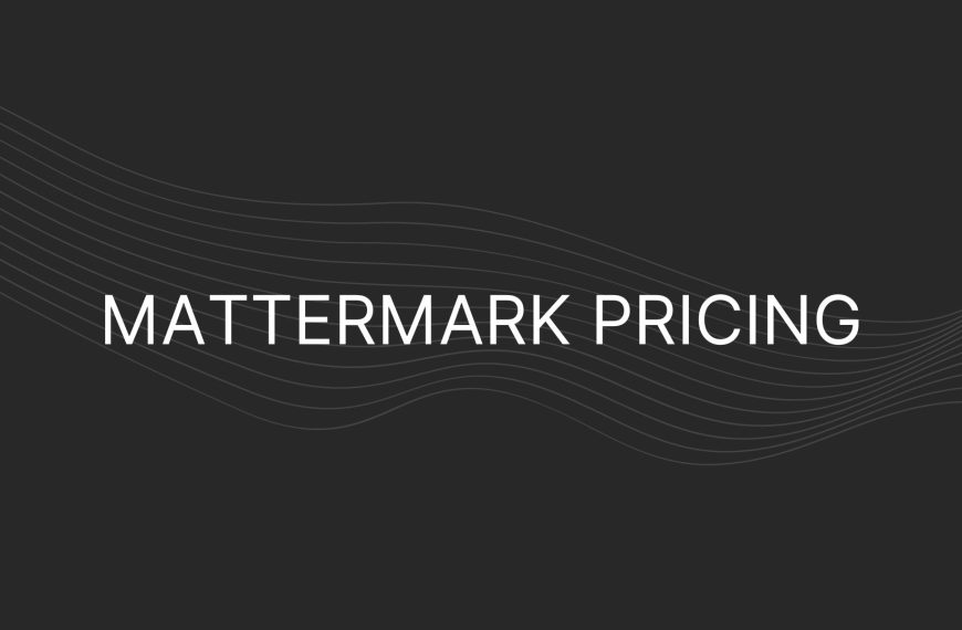 Mattermark Pricing