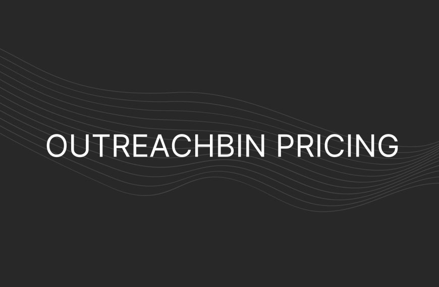 outreachbin pricing