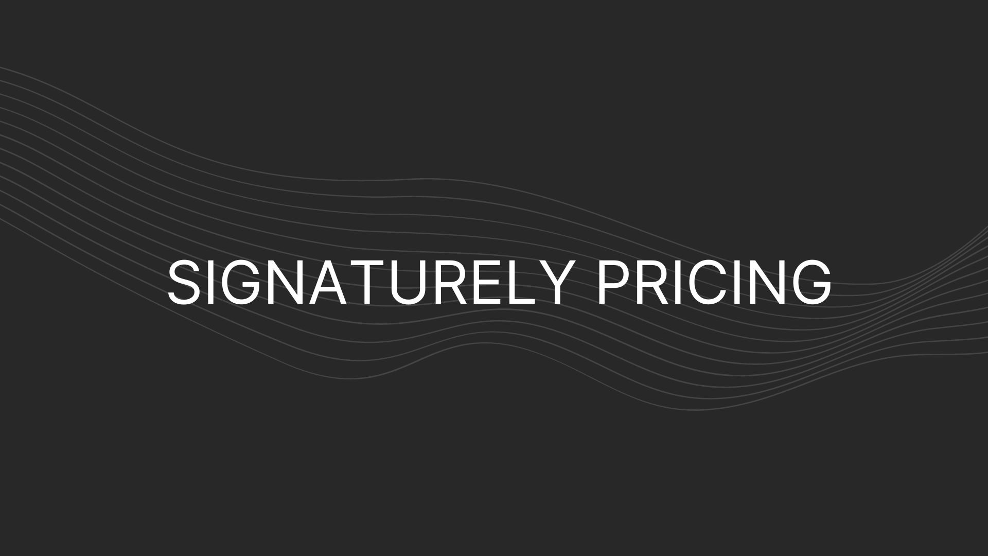 signaturely pricing