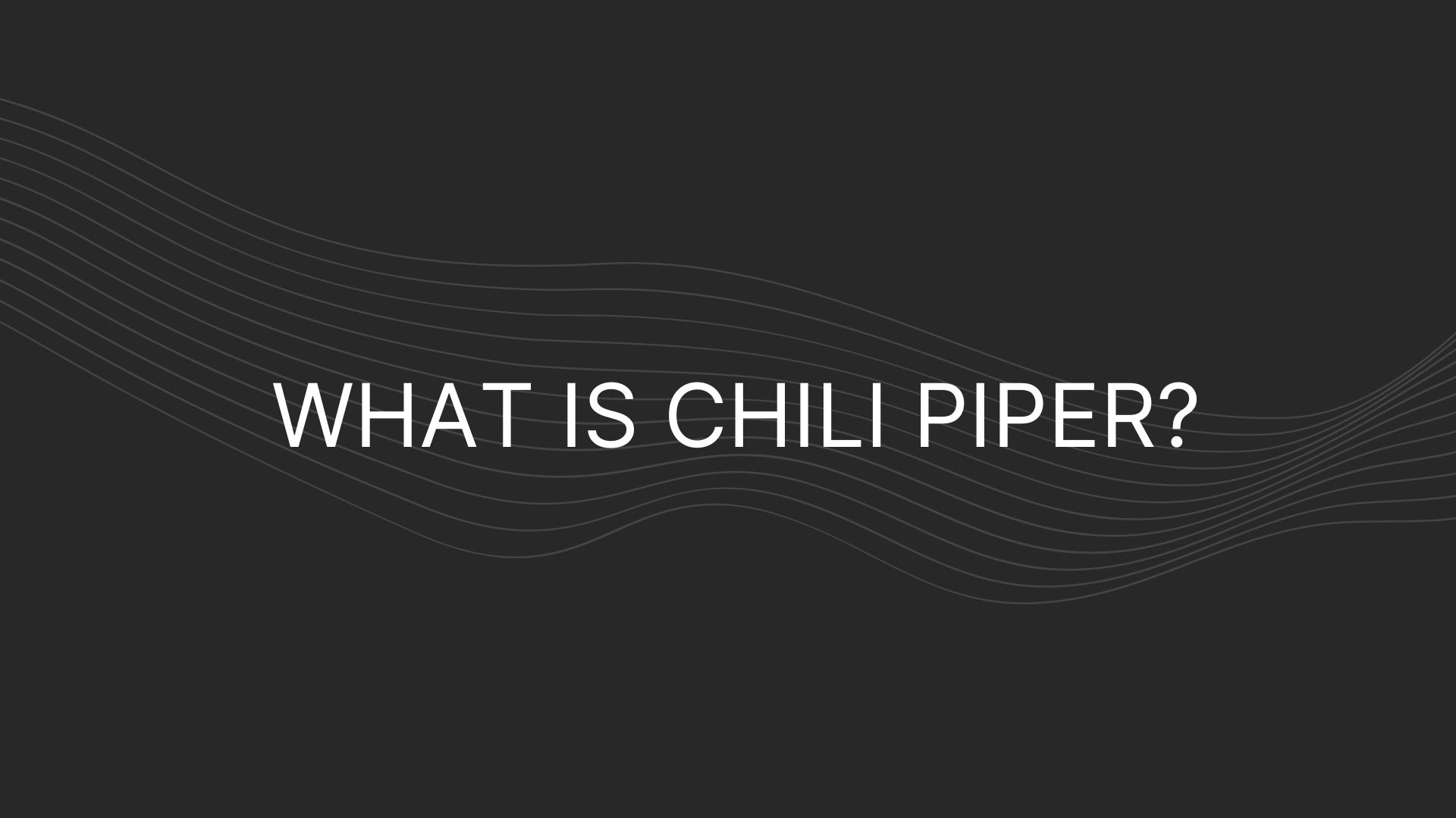 what is chili piper