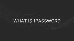 what is 1password