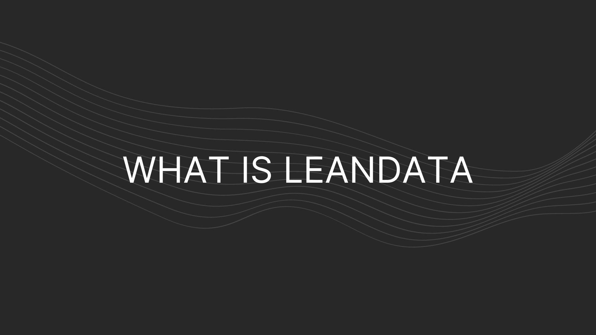 what is leandata