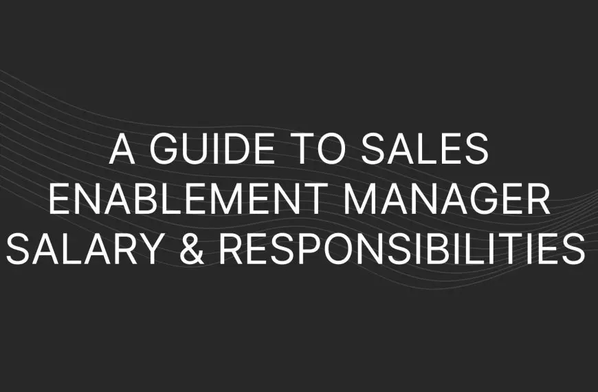Sales Enablement Manager Salary