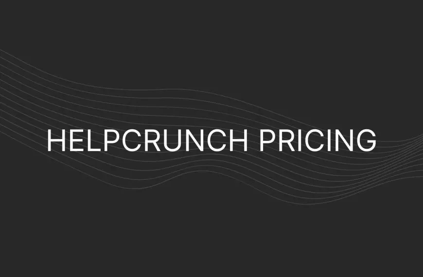 HelpCrunch Pricing