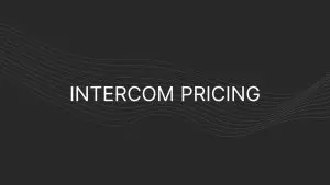 intercom pricing