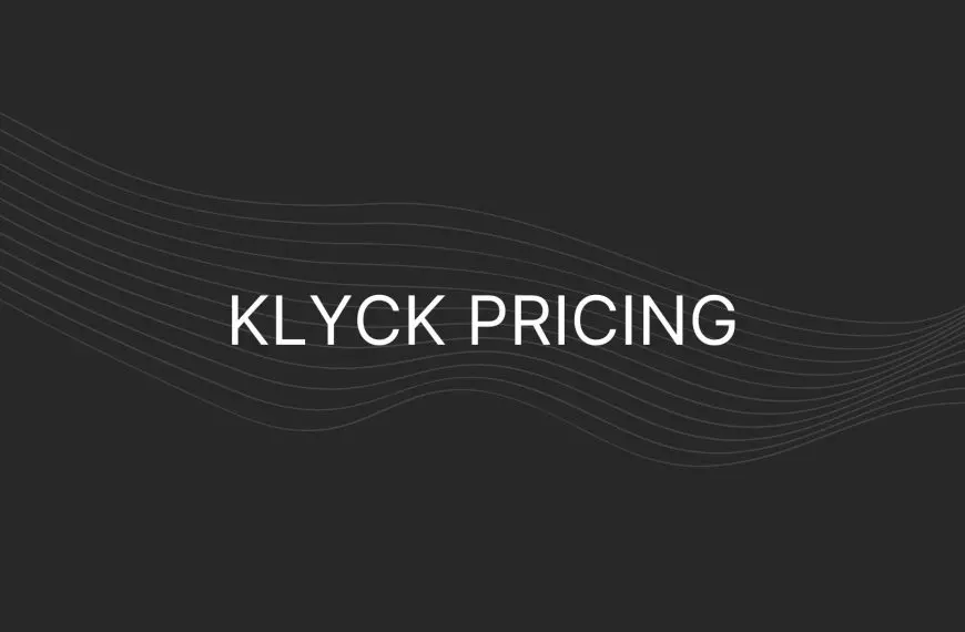 klyck Pricing