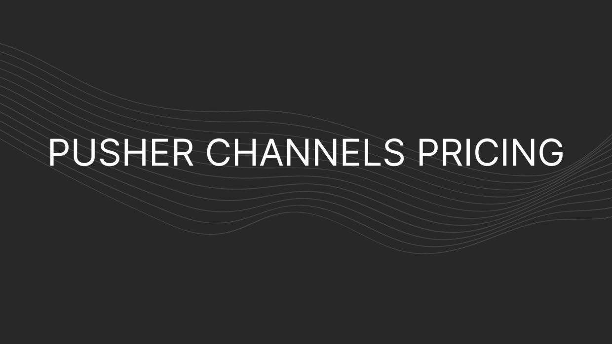 pusher channels pricing