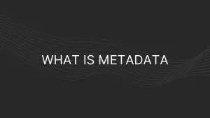 what is metadata