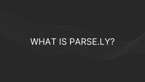 what is parse.ly