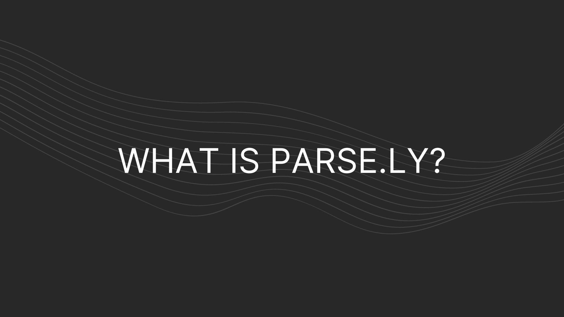 what is parse.ly