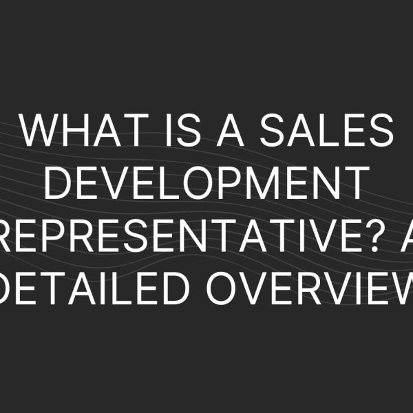 Sales Development Representative