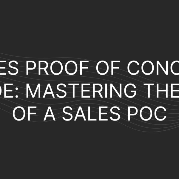 Sales Proof of Concept Guide