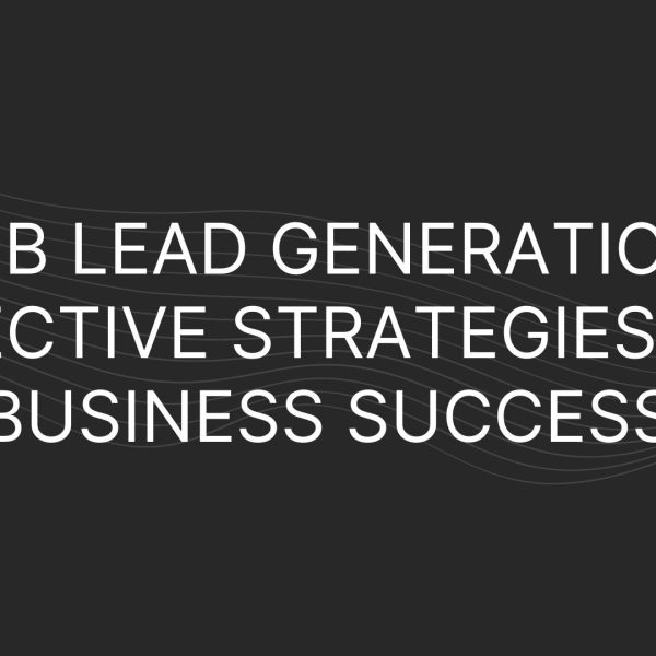 b2b lead generation
