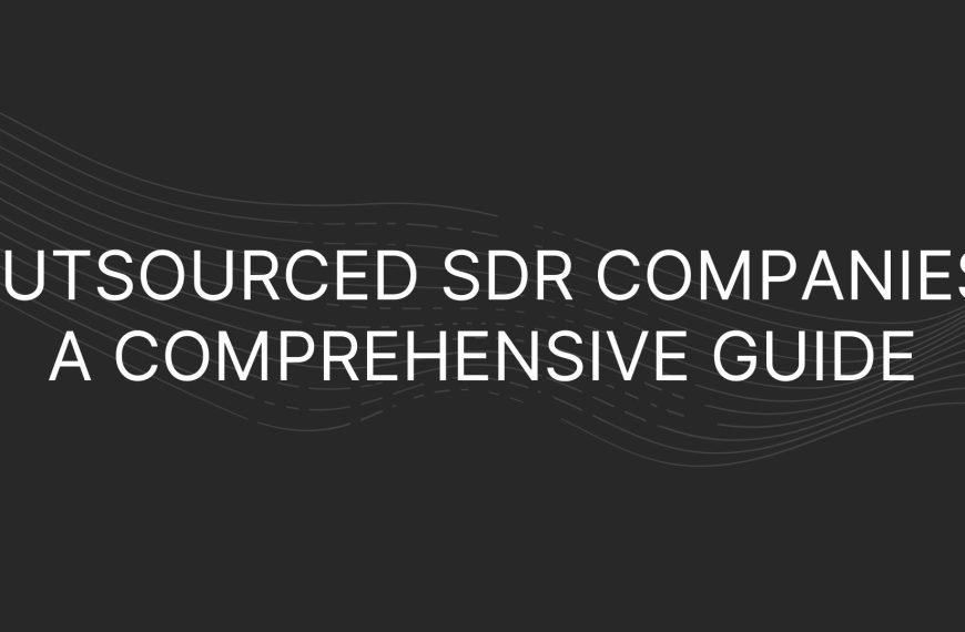 Outsourced SDR Companies