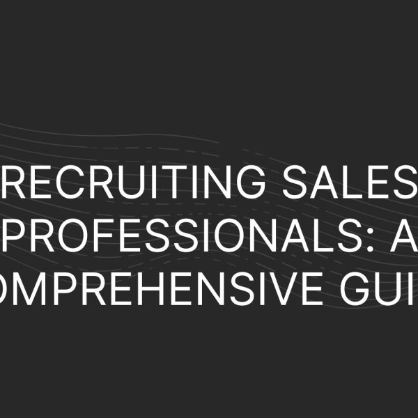 Recruiting Sales Professionals