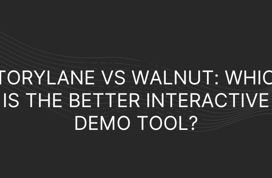 Storylane vs Walnut