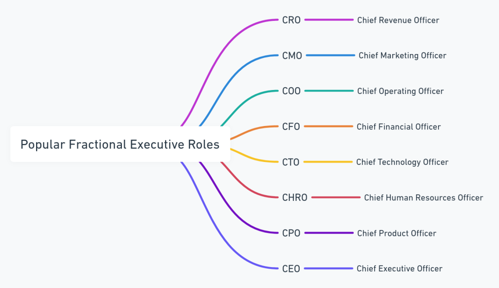 popular fractional executive roles