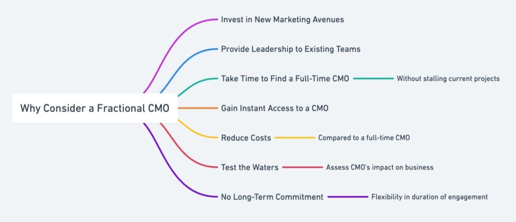 reasons to hire a fractional cmo
