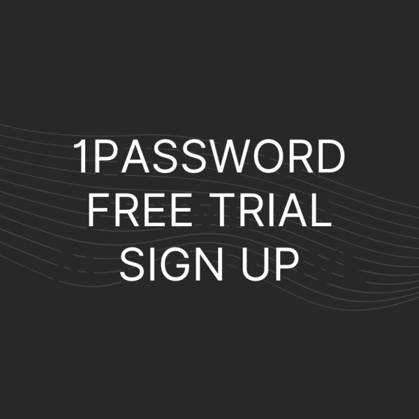 1password free trial sign up