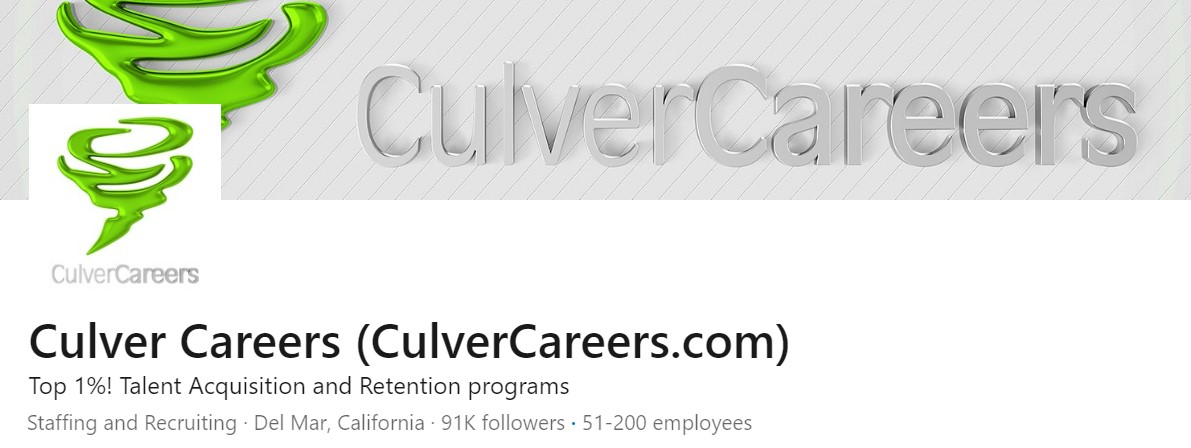 Culver Careers SaaS Sales Recruiters and Retention Programs