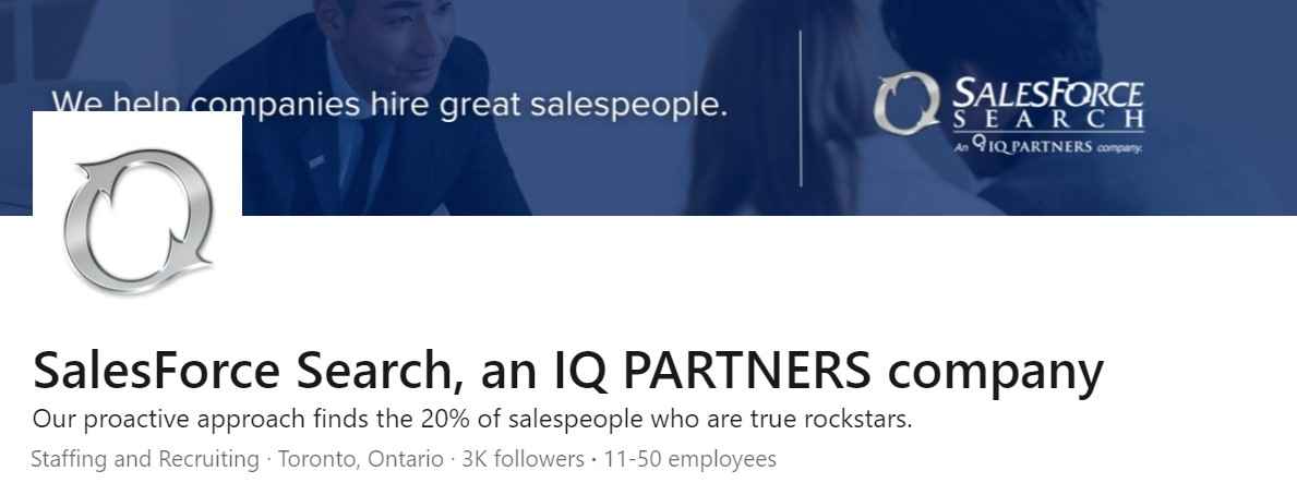 SalesForce Search Executive Sales Recruiters